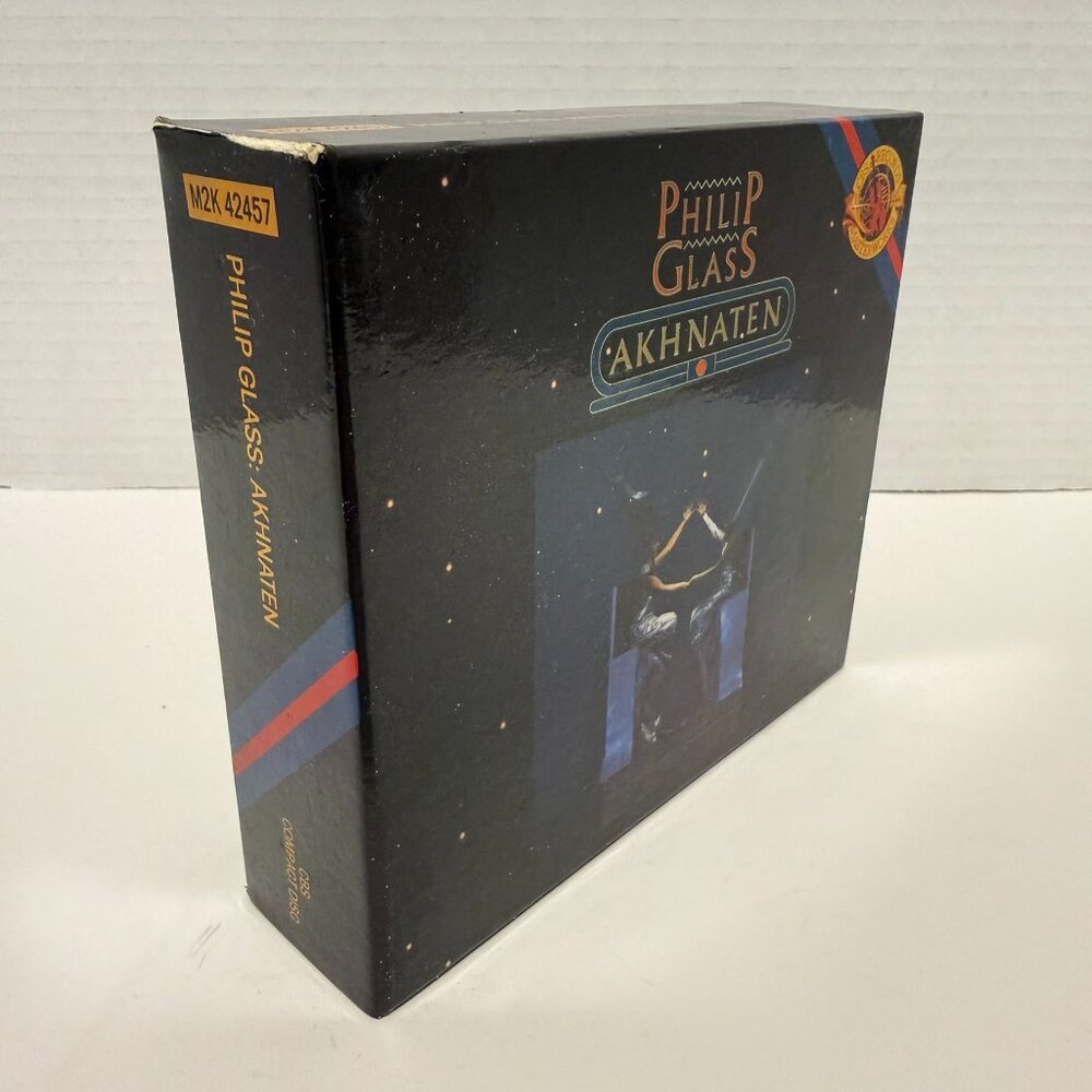Philip Glass Akhnaten 1987 CBS Masterworks Digital 2-CD Box Set